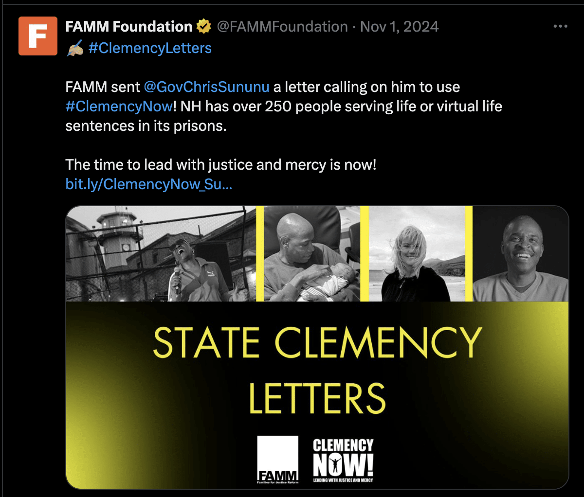 State Clemency Letters